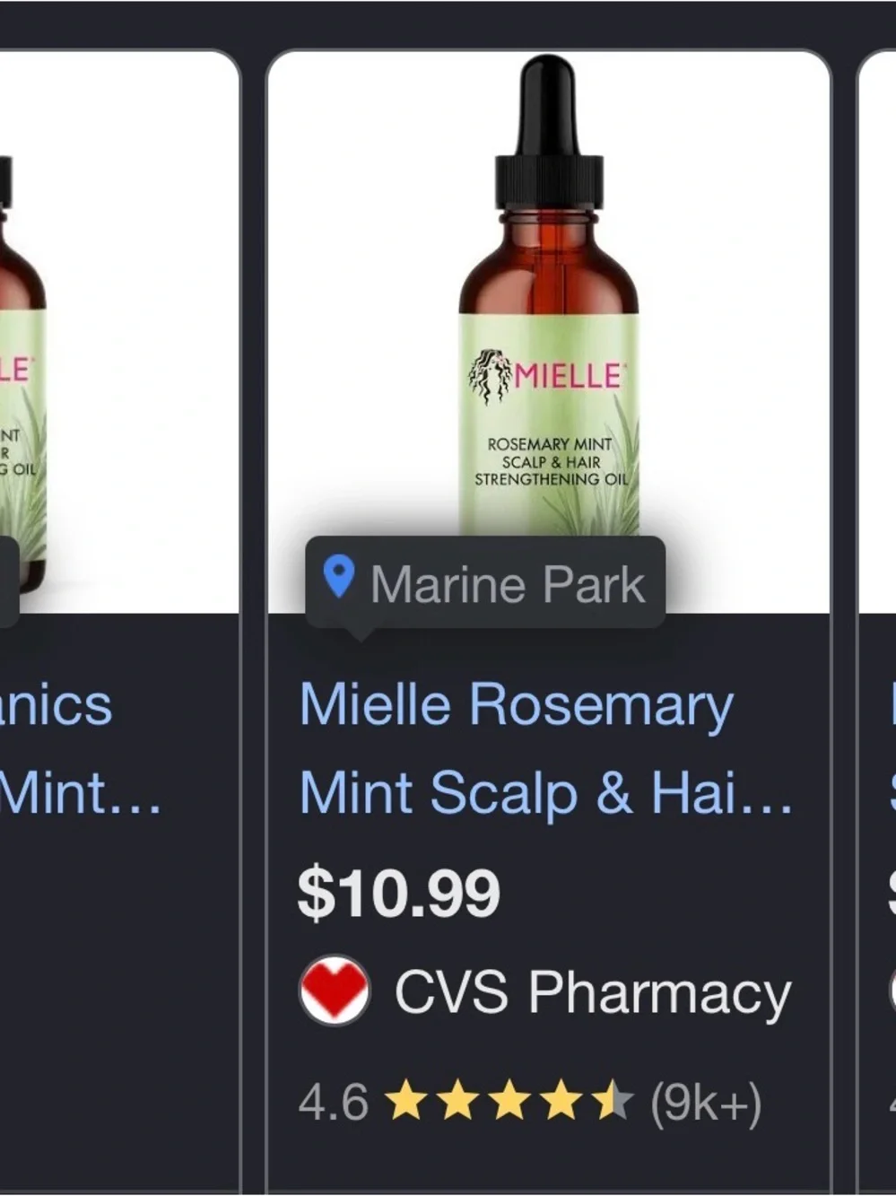 Set of 3 Mielle Rosemary Mint Scalp & Hair Strengthening Oil